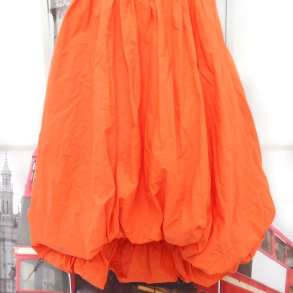 NWT$398 Trina Turk Sought After High-Low Poplin Dress A-Line Bubble Skirt sz L - Picture 13 of 16